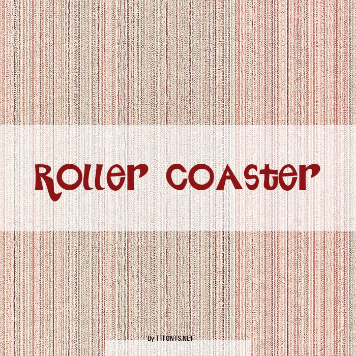 Roller Coaster example